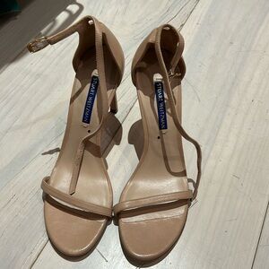 NWOT Stuart Weitzman Heels 6.5 Nude